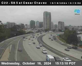 SB 5 at Cesar E Chaves Prkwy