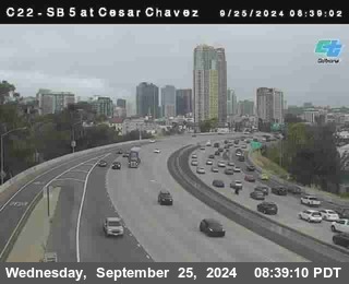 SB 5 at Cesar E Chaves Prkwy