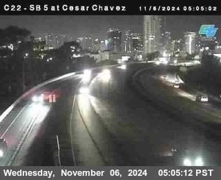 SB 5 at Cesar E Chaves Prkwy