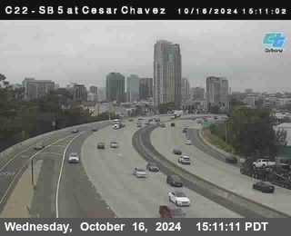 SB 5 at Cesar E Chaves Prkwy