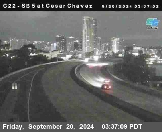 SB 5 at Cesar E Chaves Prkwy