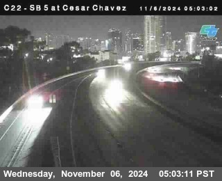 SB 5 at Cesar E Chaves Prkwy