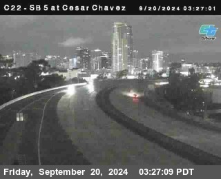 SB 5 at Cesar E Chaves Prkwy