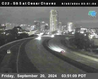 SB 5 at Cesar E Chaves Prkwy