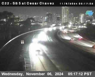 SB 5 at Cesar E Chaves Prkwy