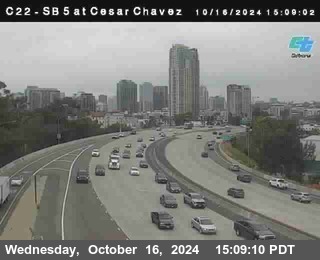 SB 5 at Cesar E Chaves Prkwy