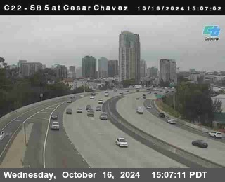 SB 5 at Cesar E Chaves Prkwy