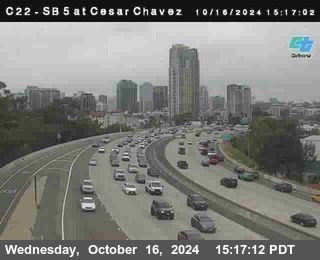 SB 5 at Cesar E Chaves Prkwy