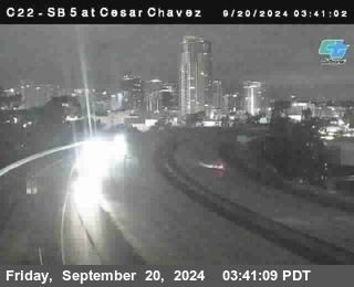 SB 5 at Cesar E Chaves Prkwy