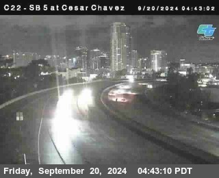 SB 5 at Cesar E Chaves Prkwy