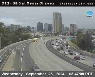 SB 5 at Cesar E Chaves Prkwy