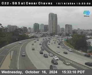 SB 5 at Cesar E Chaves Prkwy