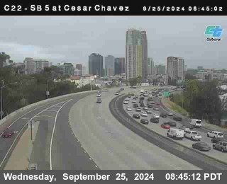 SB 5 at Cesar E Chaves Prkwy