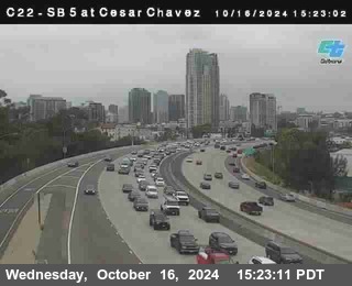 SB 5 at Cesar E Chaves Prkwy