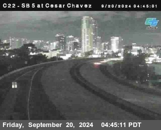 SB 5 at Cesar E Chaves Prkwy