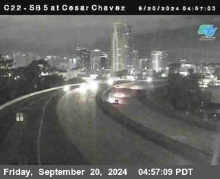 SB 5 at Cesar E Chaves Prkwy