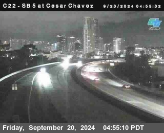 SB 5 at Cesar E Chaves Prkwy