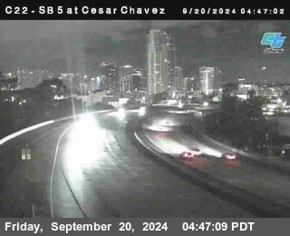 SB 5 at Cesar E Chaves Prkwy