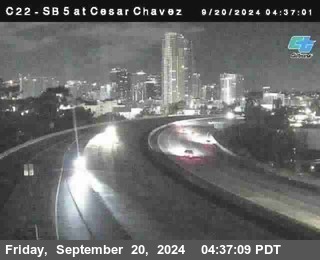 SB 5 at Cesar E Chaves Prkwy