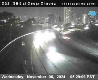 SB 5 at Cesar E Chaves Prkwy