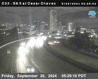 SB 5 at Cesar E Chaves Prkwy