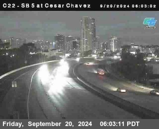 SB 5 at Cesar E Chaves Prkwy