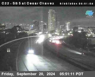 SB 5 at Cesar E Chaves Prkwy