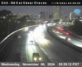 SB 5 at Cesar E Chaves Prkwy