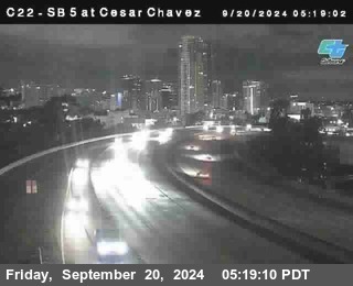 SB 5 at Cesar E Chaves Prkwy