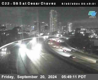 SB 5 at Cesar E Chaves Prkwy