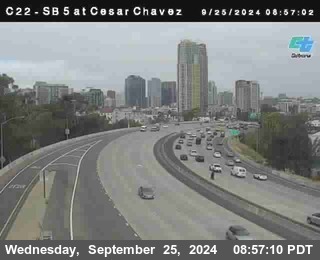 SB 5 at Cesar E Chaves Prkwy