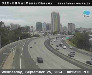 SB 5 at Cesar E Chaves Prkwy