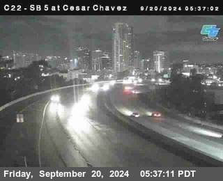 SB 5 at Cesar E Chaves Prkwy