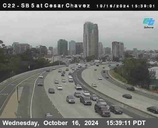 SB 5 at Cesar E Chaves Prkwy