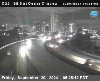 SB 5 at Cesar E Chaves Prkwy