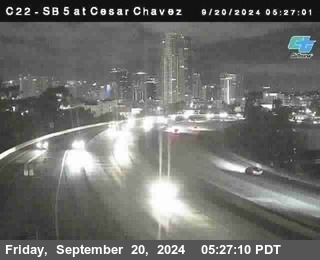 SB 5 at Cesar E Chaves Prkwy