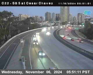 SB 5 at Cesar E Chaves Prkwy