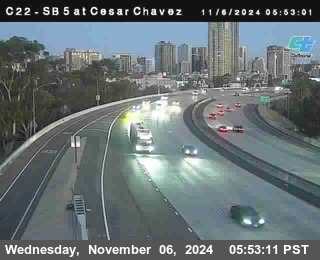 SB 5 at Cesar E Chaves Prkwy