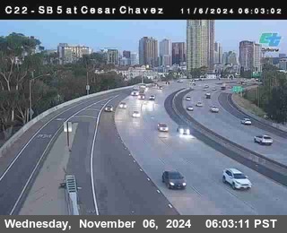 SB 5 at Cesar E Chaves Prkwy