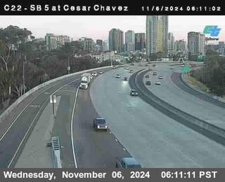 SB 5 at Cesar E Chaves Prkwy