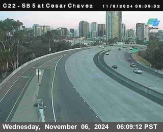 SB 5 at Cesar E Chaves Prkwy