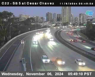 SB 5 at Cesar E Chaves Prkwy