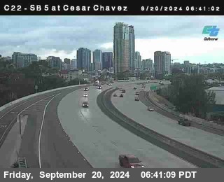 SB 5 at Cesar E Chaves Prkwy