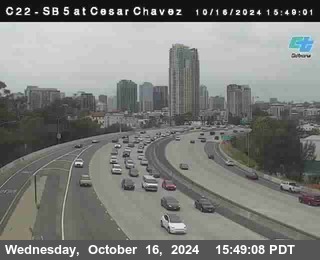 SB 5 at Cesar E Chaves Prkwy