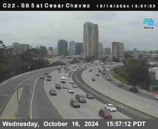 SB 5 at Cesar E Chaves Prkwy