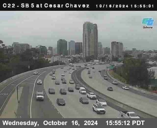 SB 5 at Cesar E Chaves Prkwy