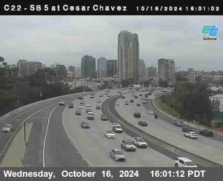 SB 5 at Cesar E Chaves Prkwy