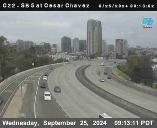 SB 5 at Cesar E Chaves Prkwy