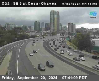 SB 5 at Cesar E Chaves Prkwy