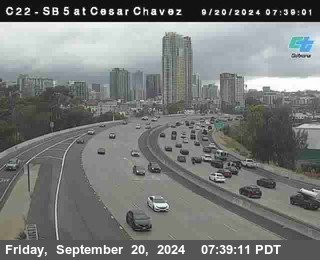 SB 5 at Cesar E Chaves Prkwy